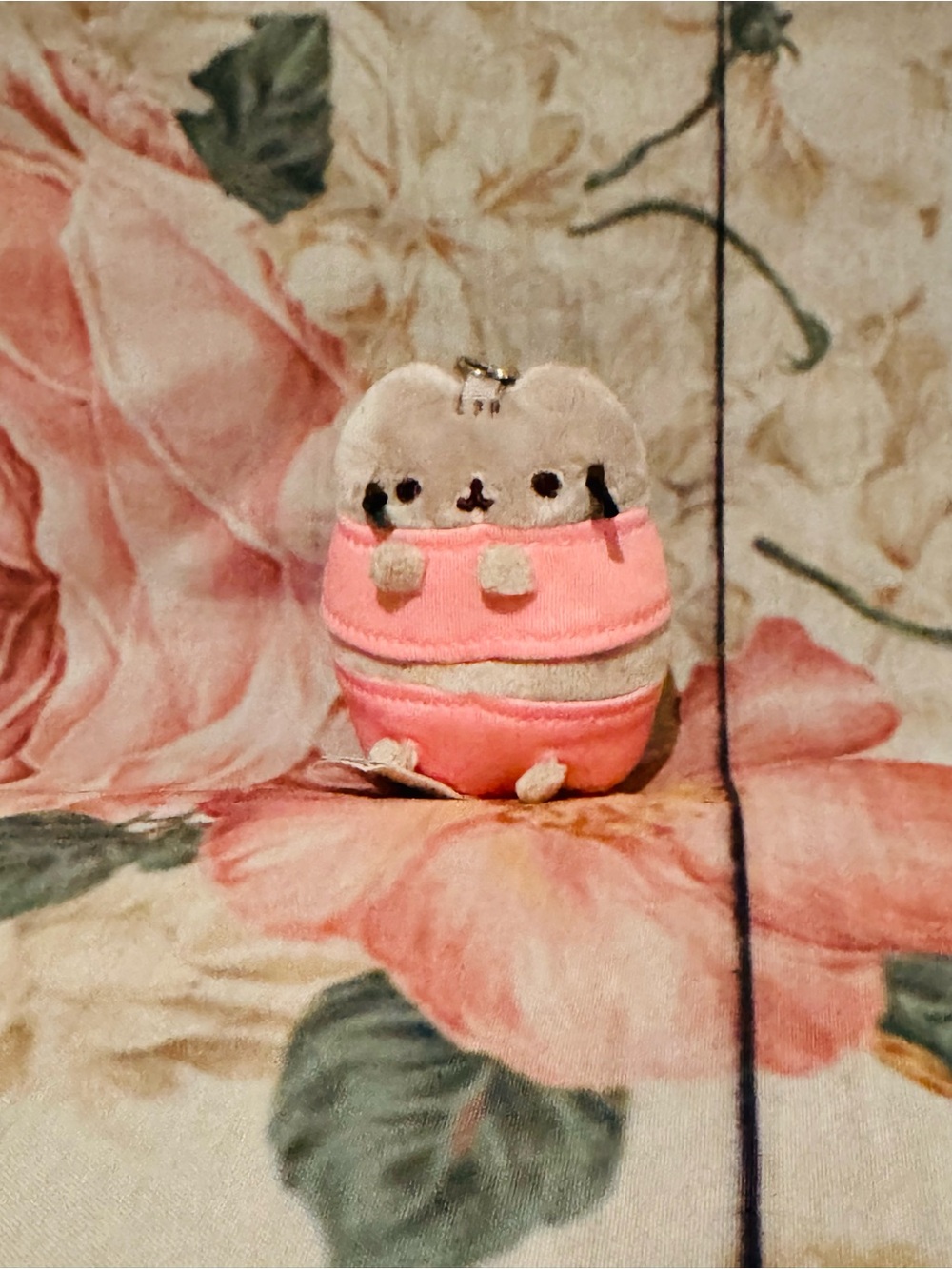 New Pusheen Series 26 Tropical Vacation Plush Pink Swimsuit / Bikini Keychain